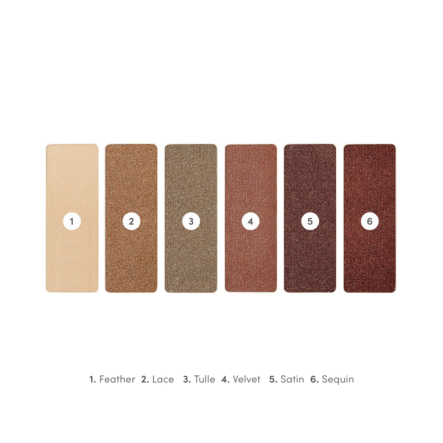 jane iredale PurePressed Eye Shadow Palette, Naturally Glam, 0.12 oz.