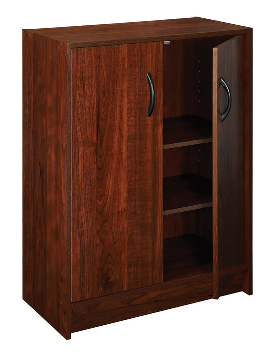 ClosetMaid 1307 Stackable 2-Door Organizer, Dark Cherry