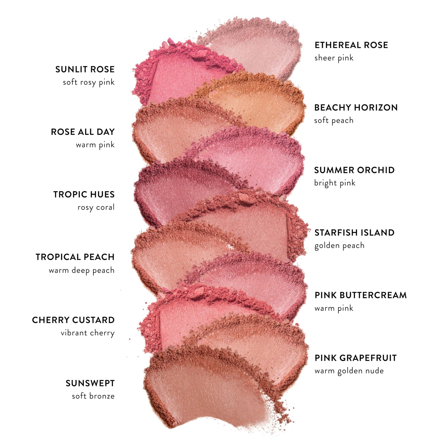 LAURA GELLER NEW YORK Baked Blush-n-Brighten for Mature Skin - 10 Beachy Horizon - Powder Blush Won't Settle into Fine Lines - Buildable Natural Finish – Longlasting Formula - Made in Italy
