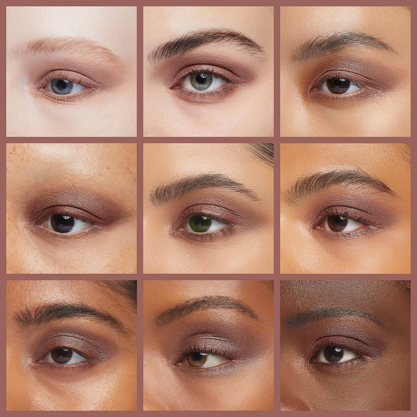 Lauren Brooke Cosmetiques Cream Eyeshadow | Natural Organic, Richly Pigmented Eye Makeup, Creme Eyeshadow For Women (Rose Brown (Shimmer))
